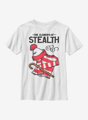 Where's Waldo Elements of Stealth Youth T-Shirt