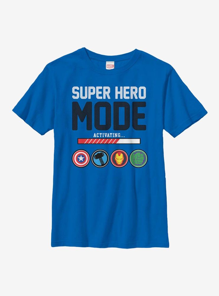 Marvel Avengers Mode Activating Youth T-Shirt