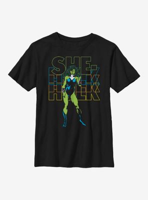 Marvel Hulk She Youth T-Shirt