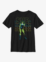 Marvel Hulk She Youth T-Shirt