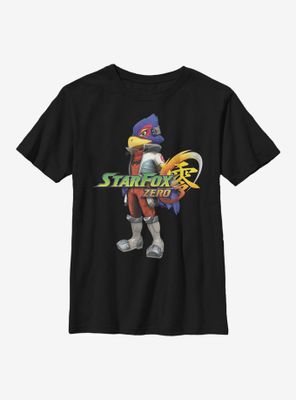 Nintendo Star Fox Logo Falco Youth T-Shirt