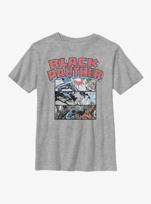 Marvel Black Panther Collage Youth T-Shirt