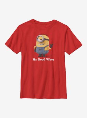 Despicable Me Minions Mr. Good Vibes Youth T-Shirt