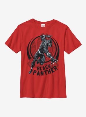 Marvel Black Panther Attack Youth T-Shirt