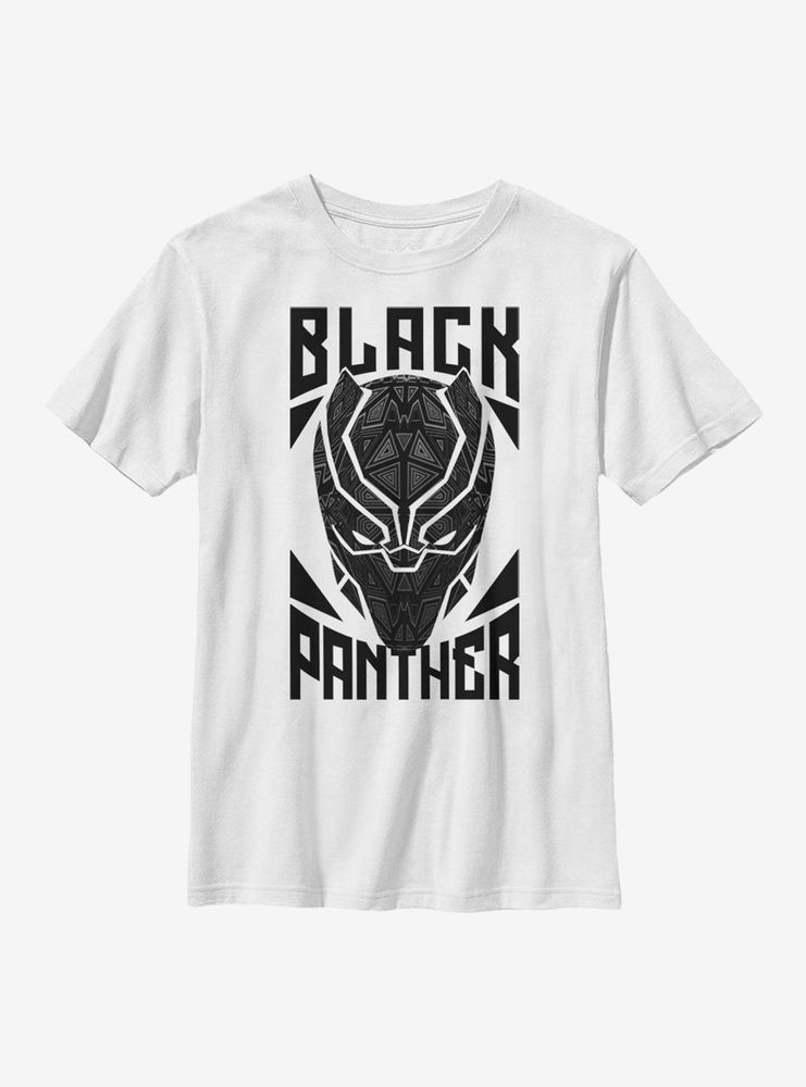 Marvel Black Panther Stamp Youth T-Shirt