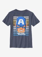 Marvel Captain America Capn Big Face Youth T-Shirt