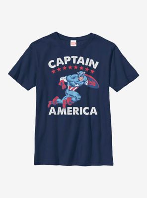 Marvel Captain America Americana Youth T-Shirt