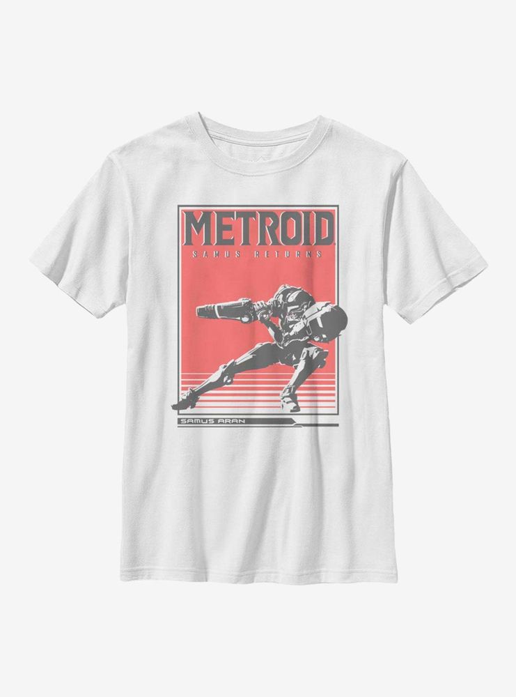 Nintendo Samus Solid Youth T-Shirt