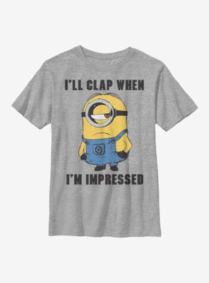 Despicable Me Minions Unimpressed Youth T-Shirt