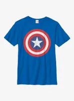 Marvel Captain America Classic Shield Youth T-Shirt