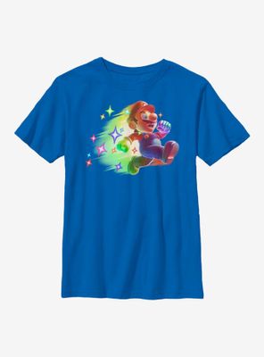Nintendo Super Mario Rainbow Deluxe Youth T-Shirt