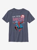 Marvel Spider-Man Amazing Like Dad Youth T-Shirt