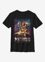 Nintendo Traditional Metroid Cover Youth T-Shirt