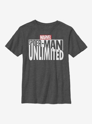 Marvel Spider-Man Unlimited Logo Youth T-Shirt