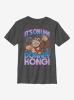 Nintendo Donkey Kong Its On Youth T-Shirt