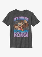 Nintendo Donkey Kong Its On Youth T-Shirt