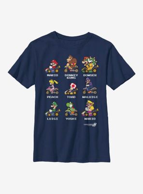 Nintendo Super Mario Kart Racers Youth T-Shirt
