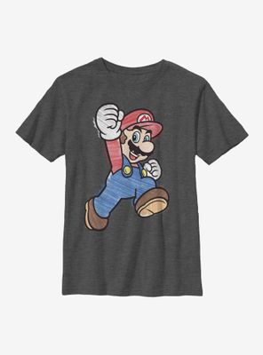 Nintendo Super Mario Marker Youth T-Shirt