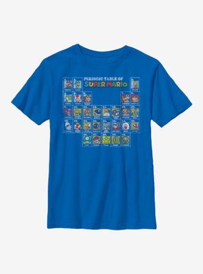 Nintendo Super Mario Mushroom Table Youth T-Shirt