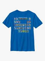 Nintendo Super Mario Mushroom Table Youth T-Shirt