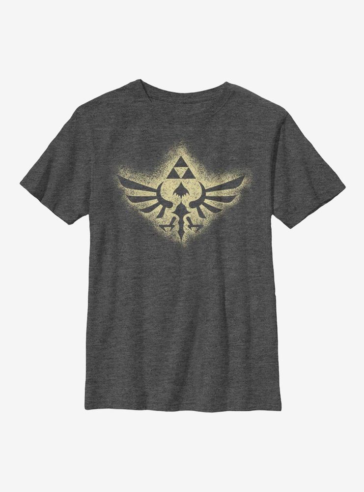 Nintendo The Legend Of Zelda Soaring Triforce Youth T-Shirt