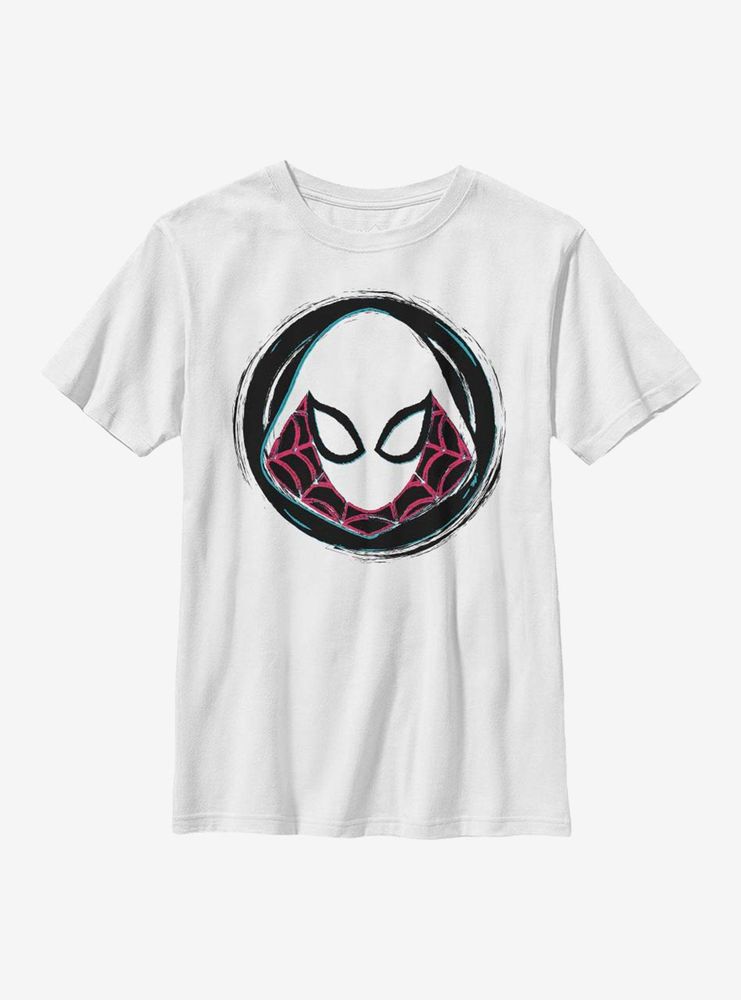 Marvel Spider-Man Gwen Badge Youth T-Shirt