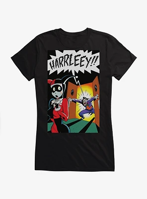 DC Comics Batman Joker and Harley Quinn Girls T-Shirt