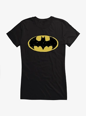 DC Comics Batman Bat Signal Logo Girls T-Shirt