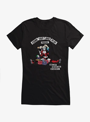 DC Comics Batman Harley Quinn Come Out And Play Girls T-Shirt
