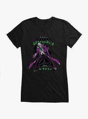DC Comics Batman Villains The Joke's On You Girls T-Shirt