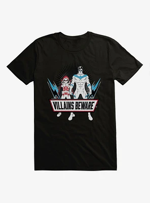 DC Comics Batman Nightwing Robin Villains Beware T-Shirt