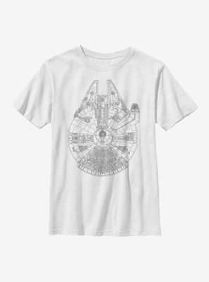 Star Wars Blue Falcon Youth T-Shirt