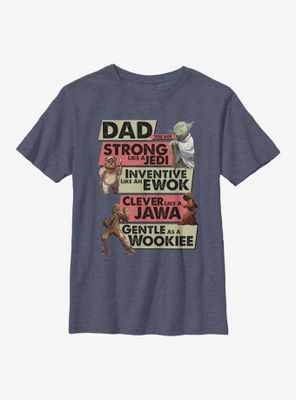 Star Wars Alien Dad Youth T-Shirt