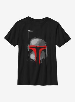 Star Wars Boba Brushed Art Youth T-Shirt