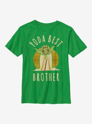 Star Wars Best Brother Yoda Says Youth T-Shirt