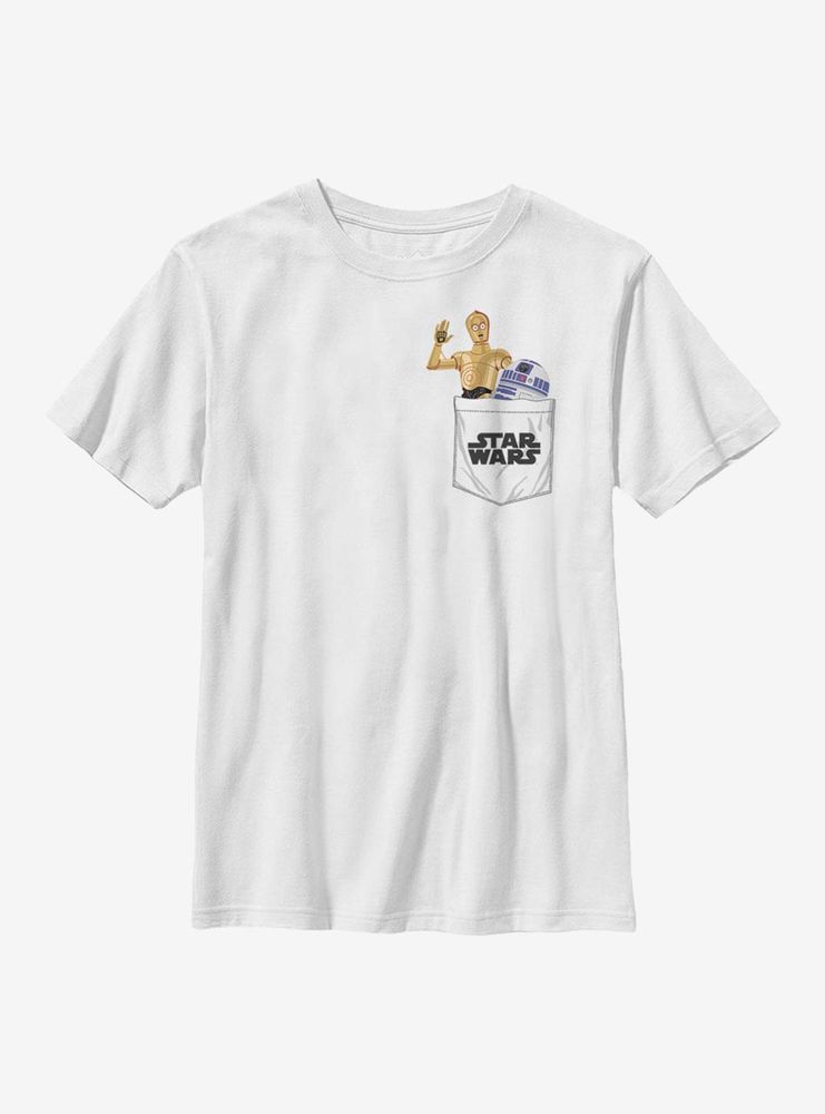 Star Wars Droid Faux Pocket Youth T-Shirt