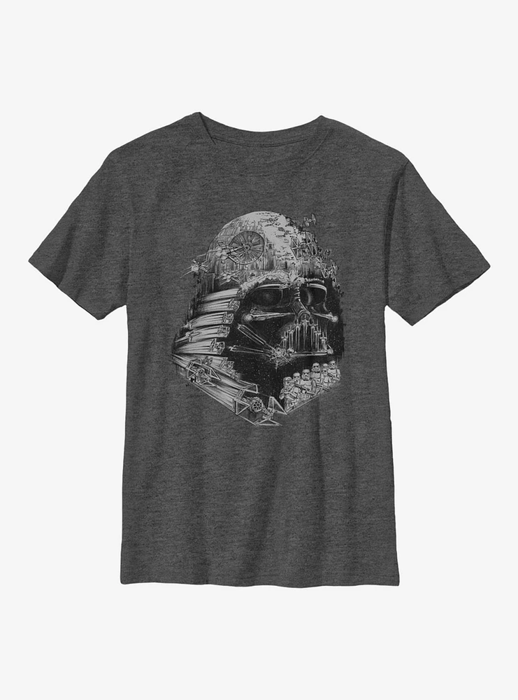 Star Wars Empire Head Youth T-Shirt