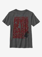 Star Wars Dark Side Power Youth T-Shirt