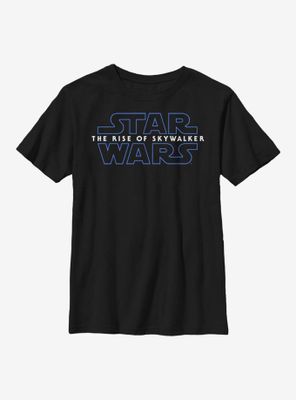 Star Wars Episode IX The Rise Of Skywalker Logo Youth T-Shirt