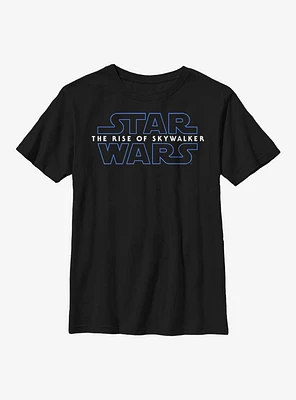 Star Wars Episode IX The Rise Of Skywalker Logo Youth T-Shirt