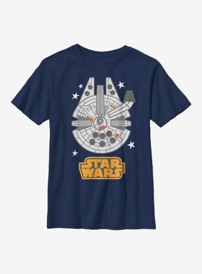 Star Wars Falcon Emoji Youth T-Shirt