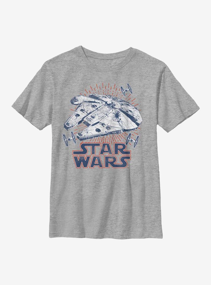 Star Wars Falcon Rays Youth T-Shirt