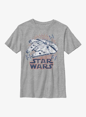 Star Wars Falcon Rays Youth T-Shirt