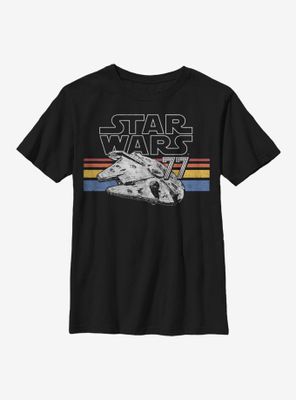 Star Wars Falcon Stripes Youth T-Shirt