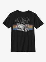 Star Wars Falcon Stripes Youth T-Shirt
