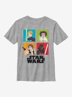 Star Wars Galaxy Adventures Four Square Youth T-Shirt