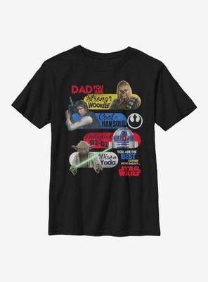 Star Wars Galaxy Dad Youth T-Shirt