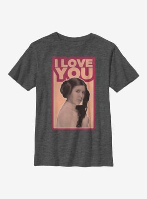 Star Wars Leia Love Youth T-Shirt