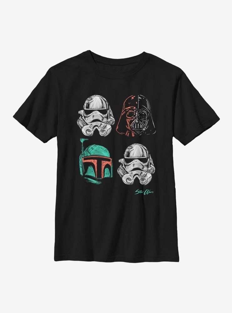 Star Wars Marker Baddies Youth T-Shirt