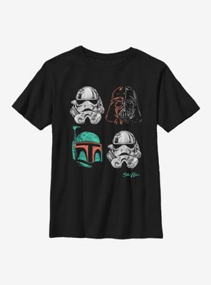 Star Wars Marker Baddies Youth T-Shirt